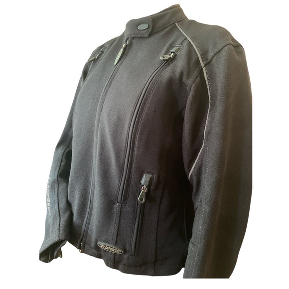 Harley Davidson Women's FXRG motorcycle Riding Jacket size 4-6 - Picture 4 of 16